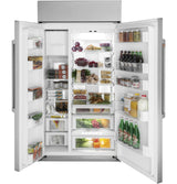 Caf(eback)(TM) 48" Smart Built-In Side-by-Side Refrigerator - (CSB48WP2NS1)