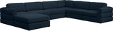 Beckham - Modular Sectional 7 Piece - Navy