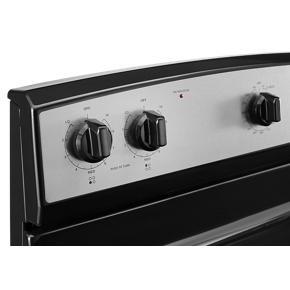 Amana 30" Electric Range With Easy-Clean Glass Door - Stainless Steel