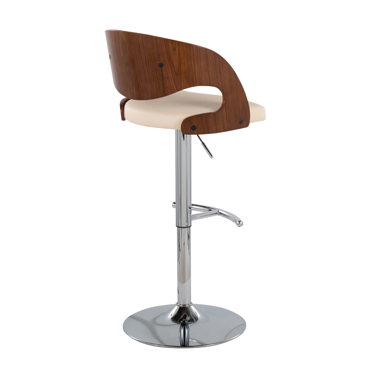 Pino - Mid Century Modern Adjustable Barstool With Swivel