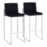 Fuji - Contemporary And Modern Elegance High Back Barstool