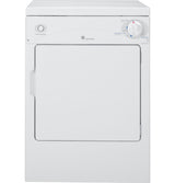 GE Spacemaker(R) 120V 3.6 cu. ft. Capacity Portable Electric Dryer - (DSKP333ECWW)