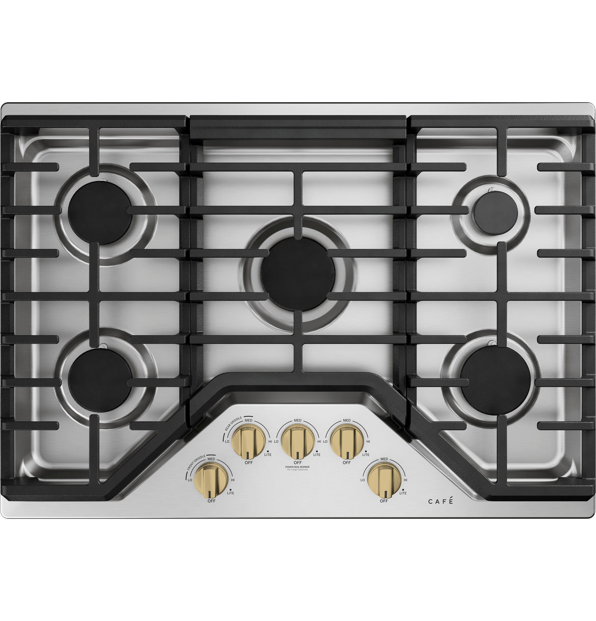 Caf(eback)(TM) 30" Gas Cooktop - (CGP70302NS1)