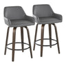 Daniella - 26" Fixed-Height Counter Stool (Set of 2)