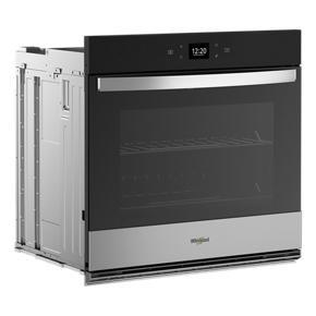 50 Cubic Feet Single Wall Oven With Air Fry When Connected - Stainless Steel