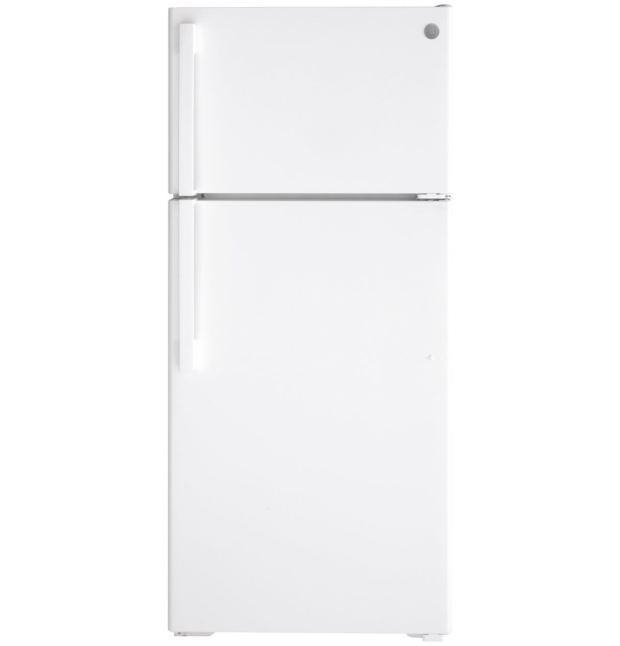 GE(R) ENERGY STAR(R) 16.6 Cu. Ft. Top-Freezer Refrigerator - (GTE17GTNRWW)