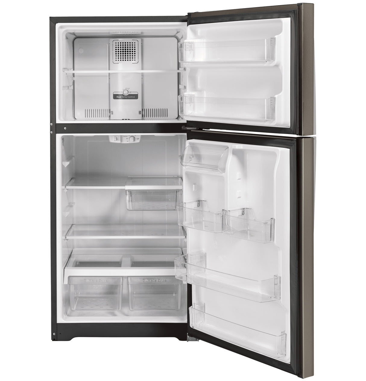 GE(R) 19.2 Cu. Ft. Top-Freezer Refrigerator - (GTS19KMNRES)