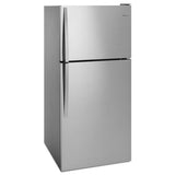 30" Wide Top Freezer Refrigerator - 18 Cubic Feet - Stainless Steel