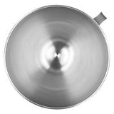 4.5 Quart Polished Stainless Steel Bowl With Handle