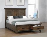 Franco - Wood Storage Panel Bed