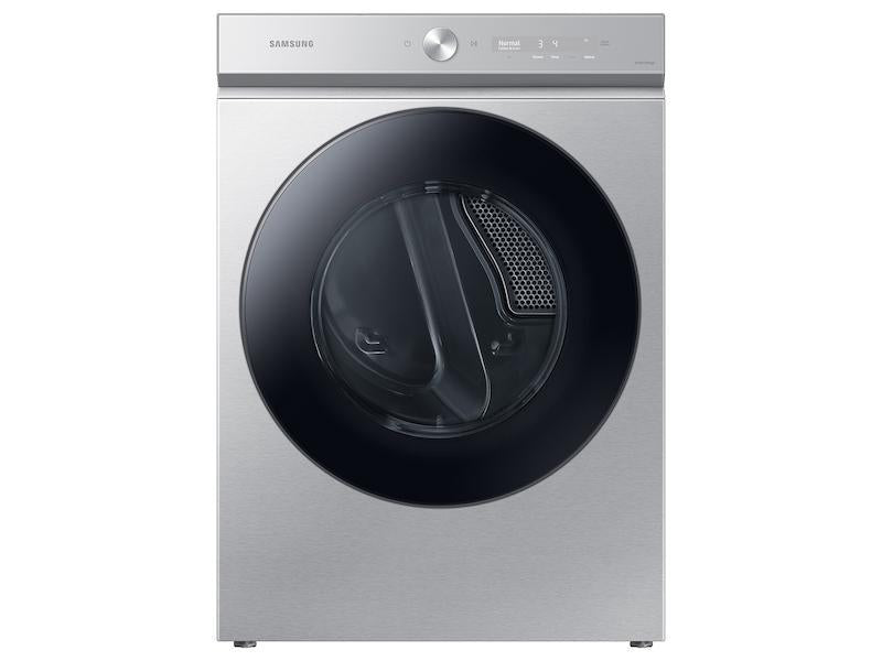 Bespoke 7.6 cu. ft. Ultra Capacity Electric Dryer with Super Speed Dry and AI Smart Dial in Silver Steel - (DVE53BB8700TA3)