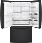 GE Profile(TM) Series ENERGY STAR(R) 22.1 Cu. Ft. Counter-Depth French-Door Refrigerator with Hands-Free AutoFill - (PYE22KELDS)