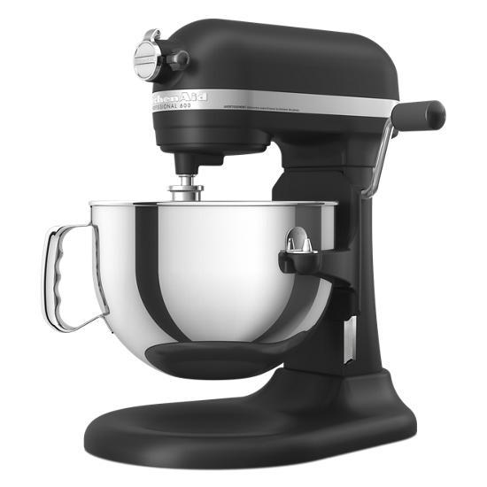 Refurbished Professional 600 Series 6 Quart Bowl-Lift Stand Mixer - Black - Metal