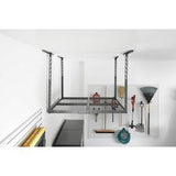 Overhead GearLoft Storage Rack 4x4 Feet - Hammered Granite