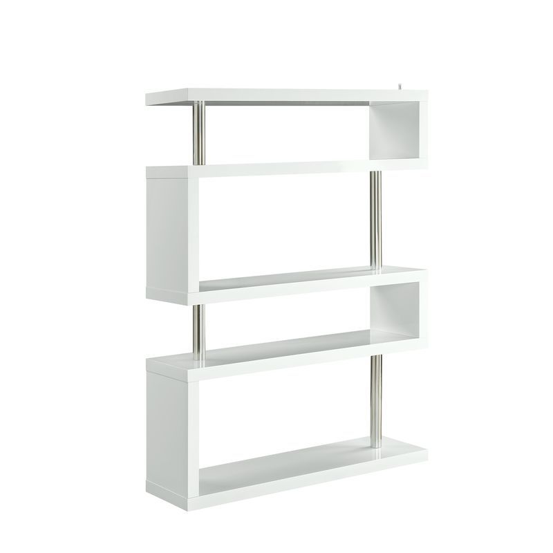 Buck II - Bookshelf - White Finish