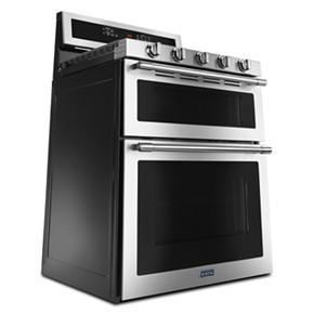 30" Wide Double Oven Gas Range With True Convection - 6.0 Cubic Feet