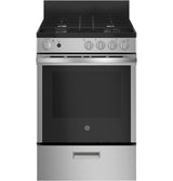 GE(R) 24" Steam Clean Free-Standing/Slide-in Gas Range - (JGAS640RMSS)