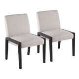 Carmen - Chair (Set of 2) - Black Legs