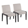 Carmen - Chair (Set of 2) - Black Legs