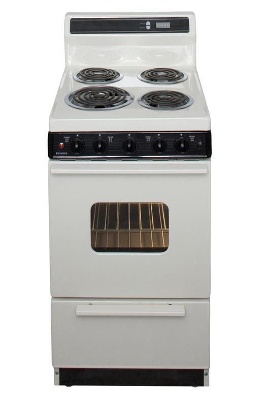 20 in. Freestanding Electric Range in Biscuit - (EAK220TP)