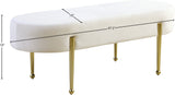 Gia - Velvet Bench