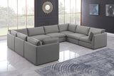 Mackenzie - Modular Sectional 8 Piece - Gray