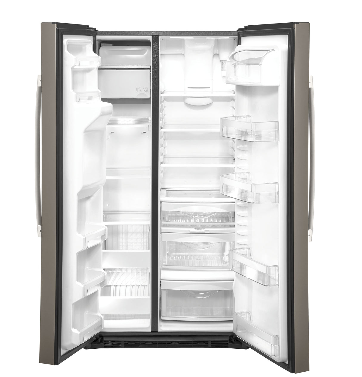 GE(R) 21.8 Cu. Ft. Counter-Depth Side-By-Side Refrigerator - (GZS22IMNES)