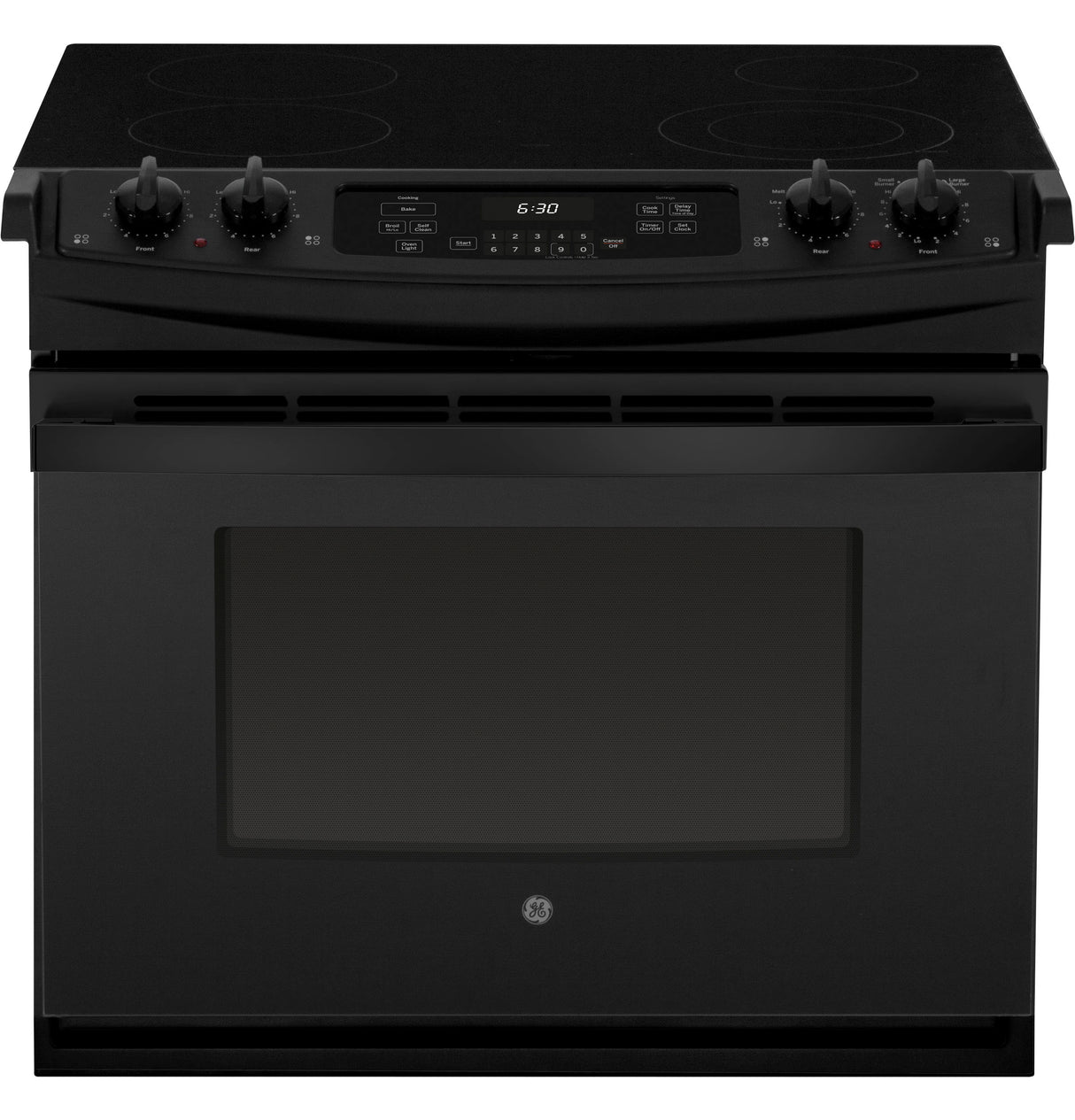 GE(R) 30" Drop-In Electric Range - (JD630DTBB)