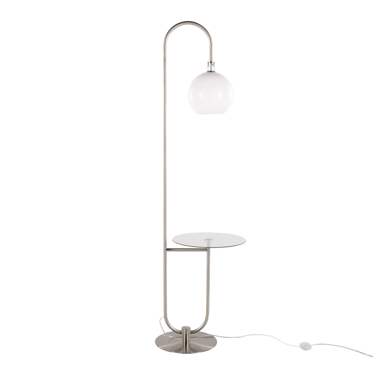 Trombone - Contemporary / Glam Floor Lamp