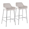 Daniella - Contemporary Fixed Height Bar Stool (Set of 2)