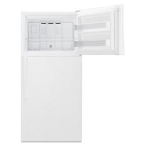 30" Wide Top Freezer Refrigerator - 19 Cubic Feet - White