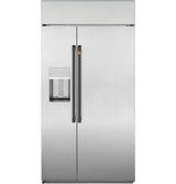 Caf(eback)(TM) 48" Smart Built-In Side-by-Side Refrigerator with Dispenser - (CSB48YP2NS1)