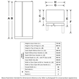 GE Profile(TM) Series ENERGY STAR(R) 25.3 Cu. Ft. Side-by-Side Refrigerator - (PSE25KYHFS)