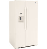 GE(R) 25.3 Cu. Ft. Side-By-Side Refrigerator - (GSS25GGPCC)