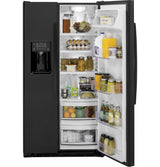 GE(R) 21.9 Cu. Ft. Counter-Depth Side-By-Side Refrigerator - (GZS22DGJBB)