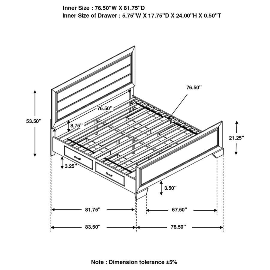 Kauffman - Storage Bed