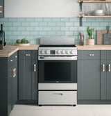 24" 2.9 Cu. Ft. Electric Range - (QAS740RMSS)