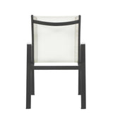 Nizuc - Outdoor Patio Dining Arm Chair (Set of 2) - White