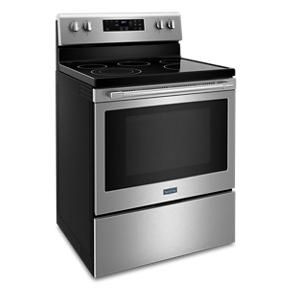 Electric Range With Steam Clean - 5.3 Cubic Feet