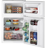 GE(R) Double-Door Compact Refrigerator - (GDE03GGKWW)