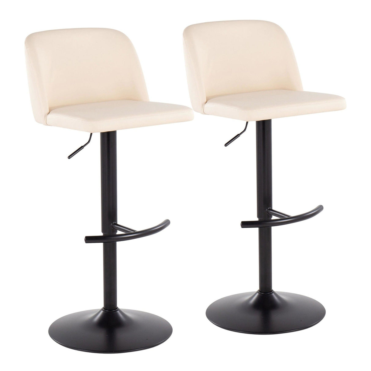 Toriano - Adjustable Bar Stool Set