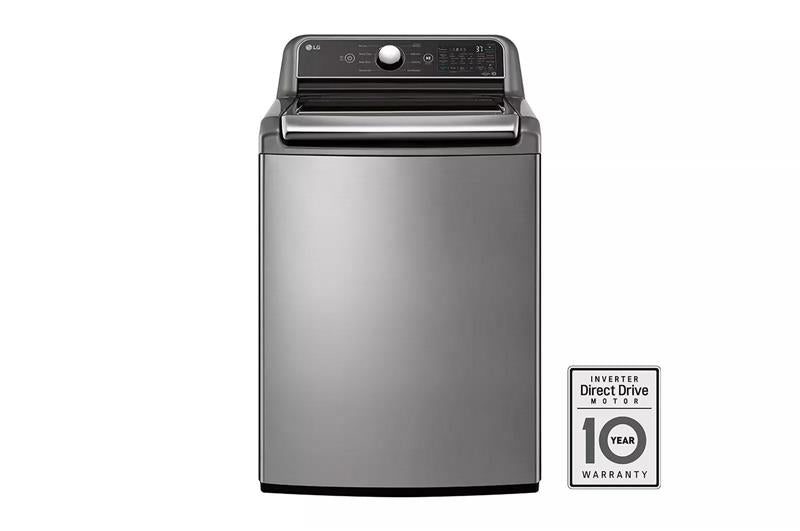 5.3 cu.ft. Mega Capacity Smart wi-fi Enabled Top Load Washer with 4-Way(TM) Agitator & TurboWash3D(TM) Technology - (WT7405CV)