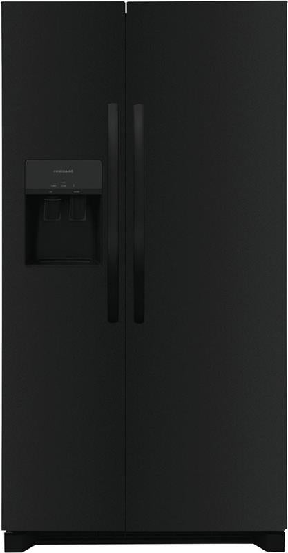 Frigidaire 25.6 Cu. Ft. 36" Standard Depth Side by Side Refrigerator - (FRSS2623AB)