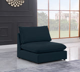 Mackenzie - Armless Chair - Navy