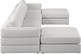 Beckham - Modular Sectional 6 Piece - Beige - Fabric - Modern & Contemporary