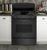 GE(R) 30" Free-Standing Electric Range - (JBS460DMBB)