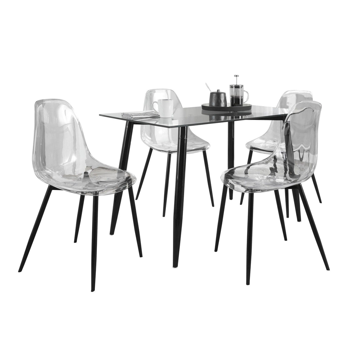 Clara - Charlotte Round Dinette Set (Set of 3)