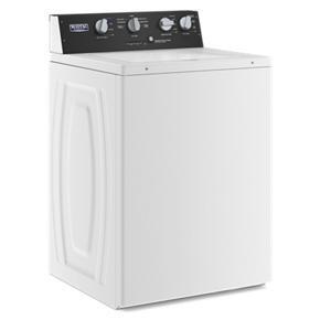 Commercial-Grade Residential Agitator Washer - 35 Cubic Feet - White