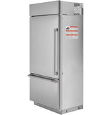 Caf(eback)(TM) 21.3 Cu. Ft. Built-In Bottom-Freezer Refrigerator - (CDB36LP2PS1)