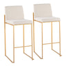 Fuji - High Back Barstool Set